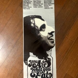 Tiny Tim - You Are What You Eat (1961) 13"x37.5" US Movie Poster