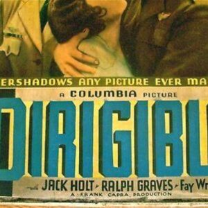 Dirigible (1931) 30x40 Early Capra In Race To Antarctica