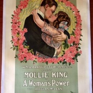 A Woman's Power (1916) US One Sheet Movie Poster LB