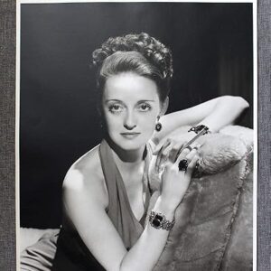 Bette Davis By George Hurrell - Hurrell Portfolio I (1940) 16x20 US Photographic Print