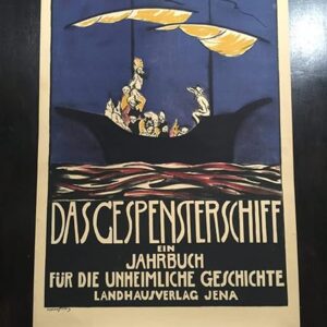 Das Gespensterschiff - Art By Willenstein (1920) 19.625x29 German Advertising Poster