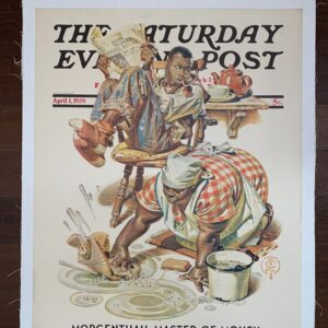 Saturday Evening Post - Art By J.C. Leyendecker (1939) 22x28 US Newstand Poster