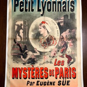 Petite Lyonnais - Art By Cheret (1885) 34.6x48.8 French Theater Poster LB