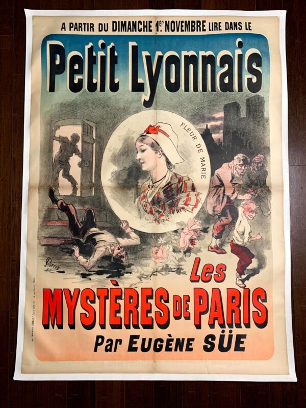 Petite Lyonnais - Art By Cheret (1885) 34.6x48.8 French Theater Poster LB
