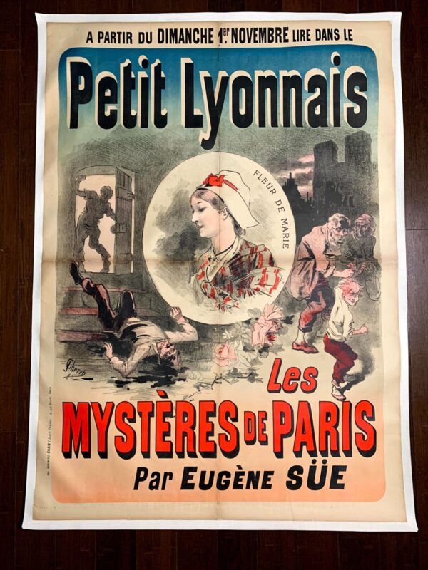Petite Lyonnais - Art By Cheret (1885) 34.6x48.8 French Theater Poster LB - Image 2