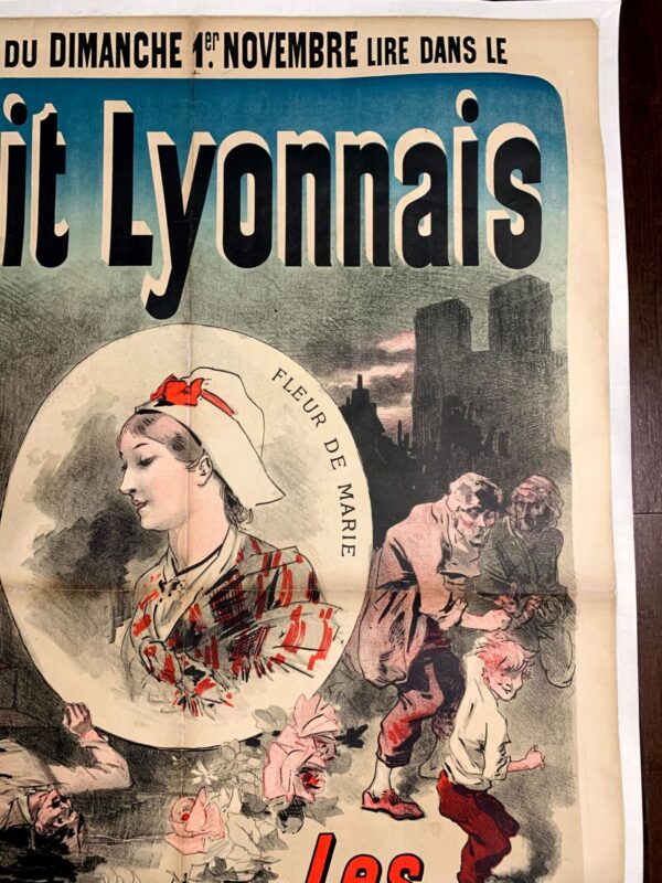 Petite Lyonnais - Art By Cheret (1885) 34.6x48.8 French Theater Poster LB - Image 7