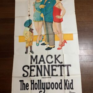 The Hollywood Kid - Mack Sennett (1924) US Three Sheet Silent Movie Poster