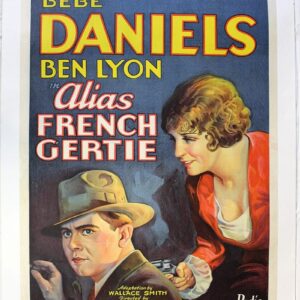 Alias French Gertie (1930) US One Sheet Movie Poster LB