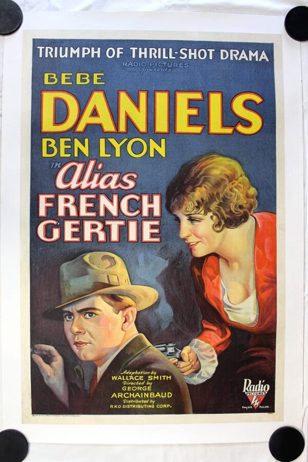 Alias French Gertie (1930) US One Sheet Movie Poster LB