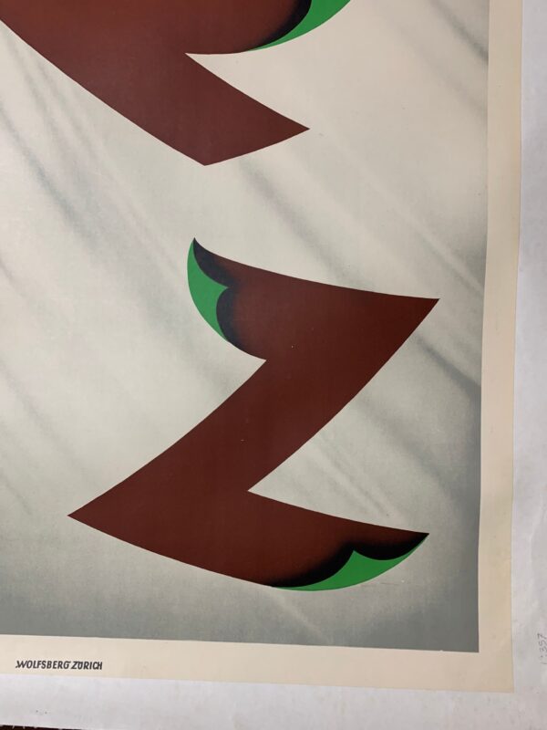 PKZ Clothiers - Art Neukomm (1930) 35.75x50.25 French Advertising Poster LB - Image 4