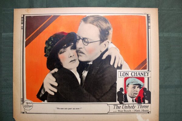 The Unholy Three (USA, 1925) Movie Lobby Cards - Rare! 1925 Originals (2)