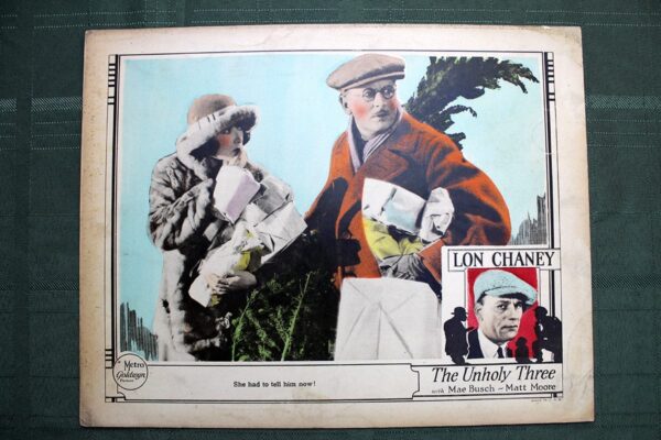The Unholy Three (USA, 1925) Movie Lobby Cards - Rare! 1925 Originals (2) - Image 2