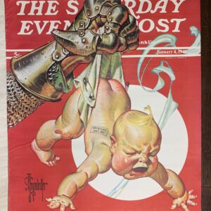 Saturday Evening Post - Art Leyendecker (1941) 27.5x43 US Newstand Poster