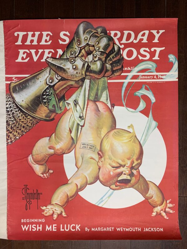 Saturday Evening Post - Art Leyendecker (1941) 27.5x43 US Newstand Poster