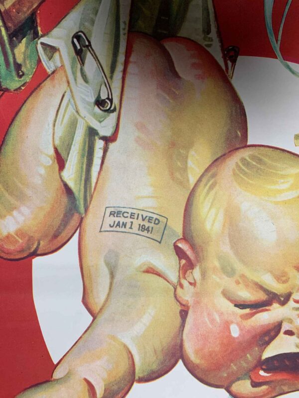 Saturday Evening Post - Art Leyendecker (1941) 27.5x43 US Newstand Poster - Image 4