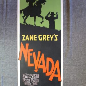 Nevada - Gary Cooper (1927) US Insert Movie Poster