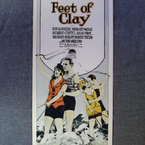 Feet Of Clay (1924) US Insert Movie Poster