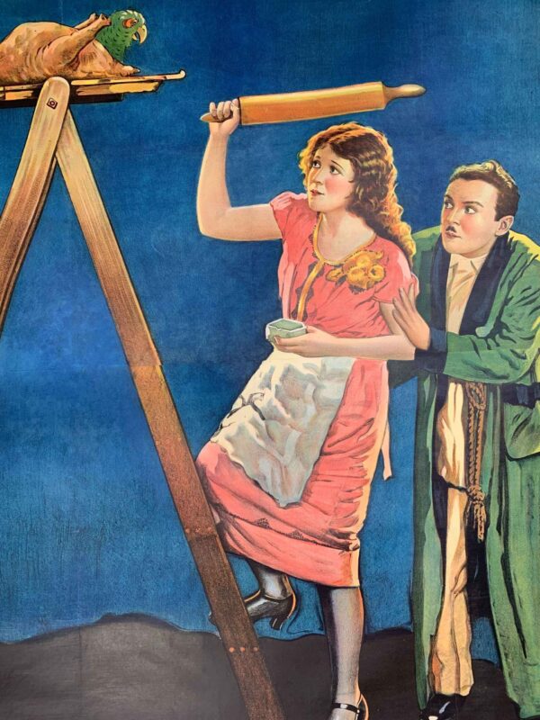 Cold Turkey - Mack Sennett (1925) US Silent Three Sheet movie Poster LB - Image 6