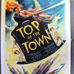 Top Of The Town (1937) US One Sheet Movie Poster LB