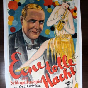 Crazy Night - Eine Tolle Nacht (1927) 48.8x74 German Movie Poster LB