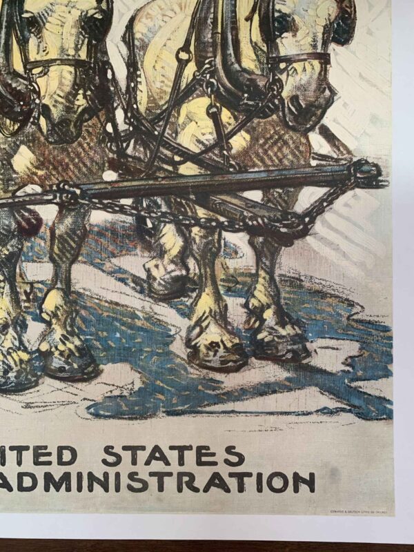 Order Coal Now - Art by Leyendecker (1914) 20x29.25 US WWI Poster LB - Image 4