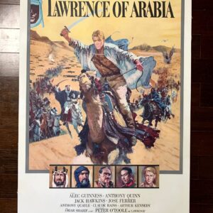 Lawrence Of Arabia (1962) US 1 SH Movie Poster LB