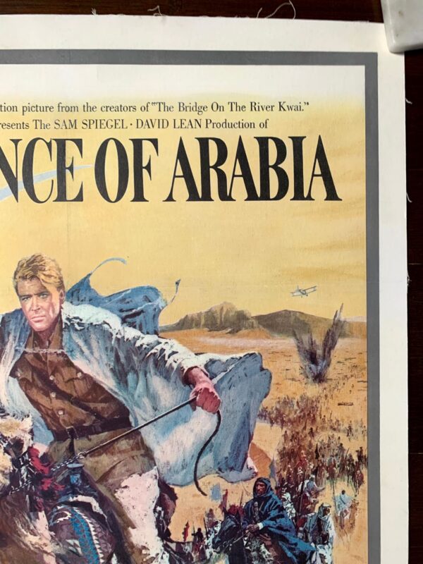 Lawrence Of Arabia (1962) US 1 SH Movie Poster LB - Image 3