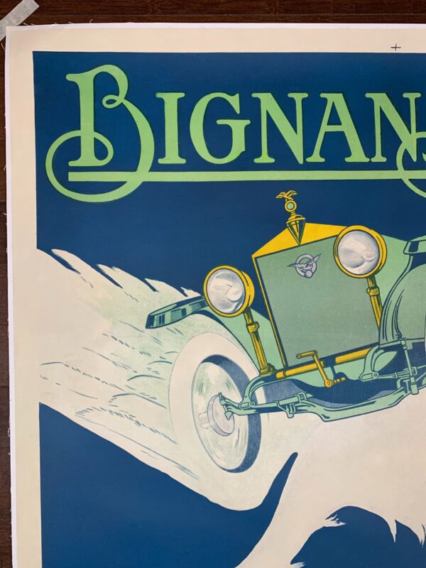 Bignan Sport - Art Joe Bridge (1921) 48x63 French Advertising Poster LB - Image 3