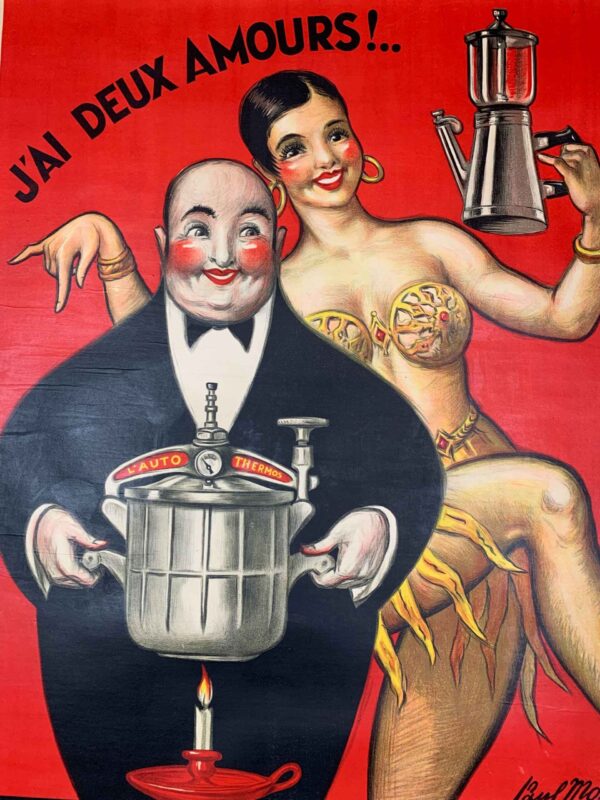 Auto Thermos - Art Mohr (1946) 39.25x59 French Advertising Poster LB - Image 7