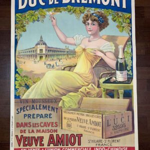 Duc de Bremont - Art PAI (1900) 38x58 French Advertising Poster LB