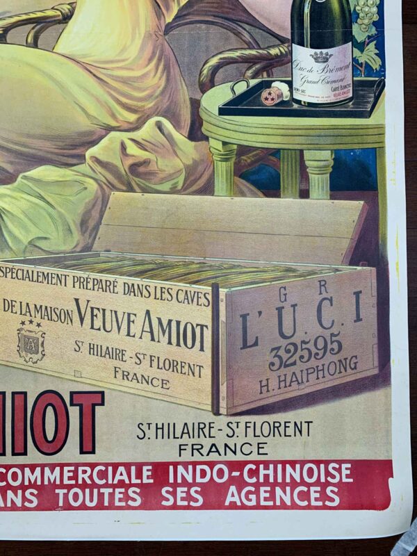 Duc de Bremont - Art PAI (1900) 38x58 French Advertising Poster LB - Image 4