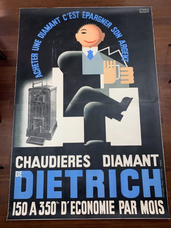 Diamont Dietrich - Art Francis Bernard (1930) 61x90.5 French Poster LB