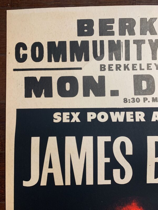 James Brown - Berkely Con. Ctr. (1972) 22x30.75 US Music Poster Exc. Cond. - Image 5