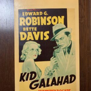 Kid Galahad - Bette Davis (1937) 8x14 US Mini Window Card Movie Poster