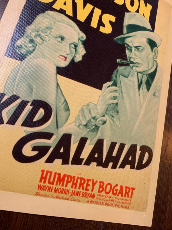 Kid Galahad - Bette Davis (1937) 8x14 US Mini Window Card Movie Poster - Image 3