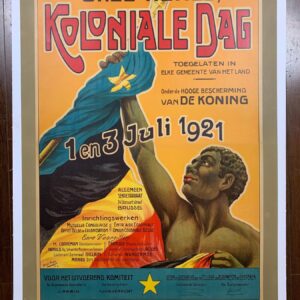 Koloniale Dag - Art By Constant Poffe (1921) 24.25x32.875 Belgian Advertising Poster LB