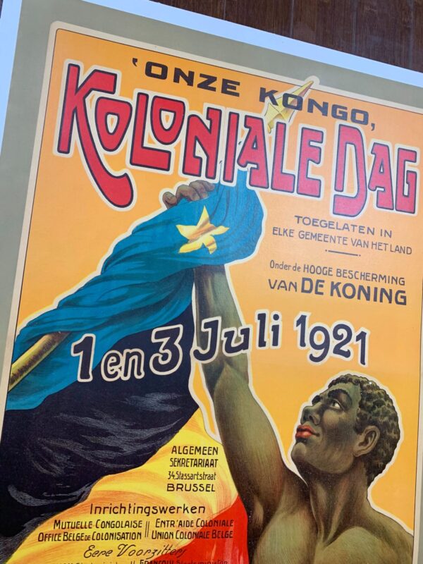 Koloniale Dag - Art By Constant Poffe (1921) 24.25x32.875 Belgian Advertising Poster LB - Image 6