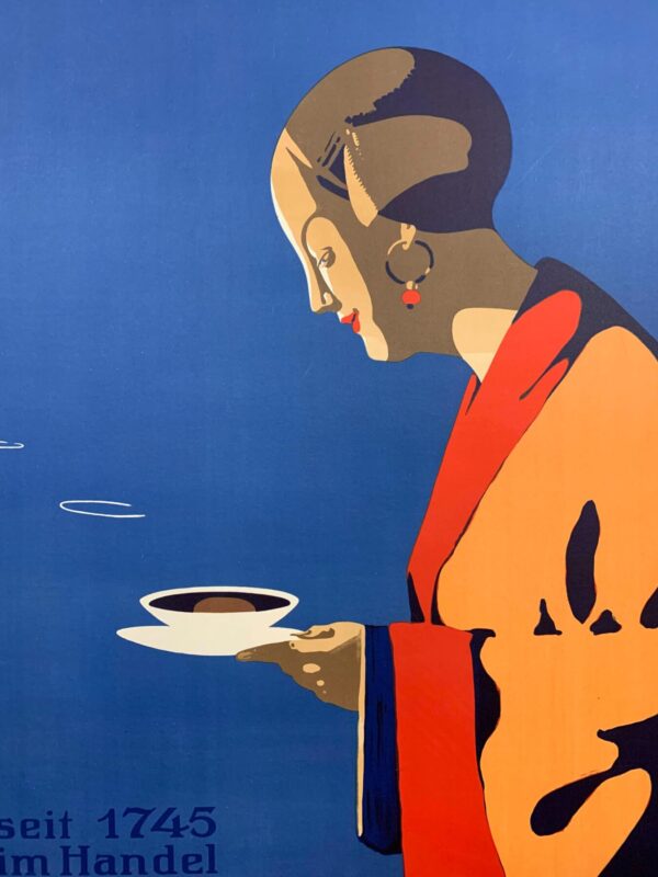 Riquet Tee - Art By Karl Bergmuller (1913) 29.875x40.875 German Travel Advertising Poster LB - Image 2
