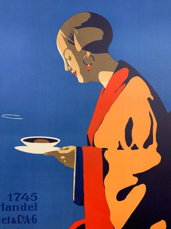 Riquet Tee - Art By Karl Bergmuller (1913) 29.875x40.875 German Travel Advertising Poster LB - Image 6
