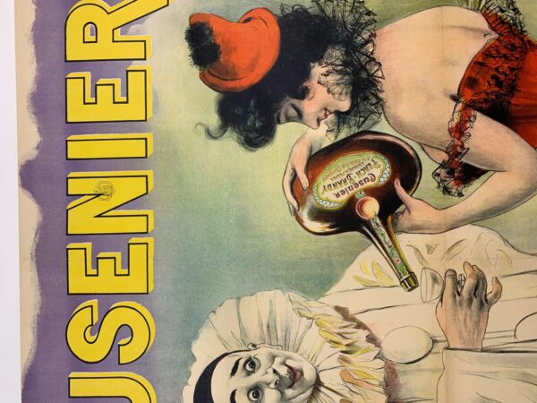 Cusenier Peach Brandy - Art By Pal (1898) 35.875x50.625 French Advertising Poster LB - Image 5