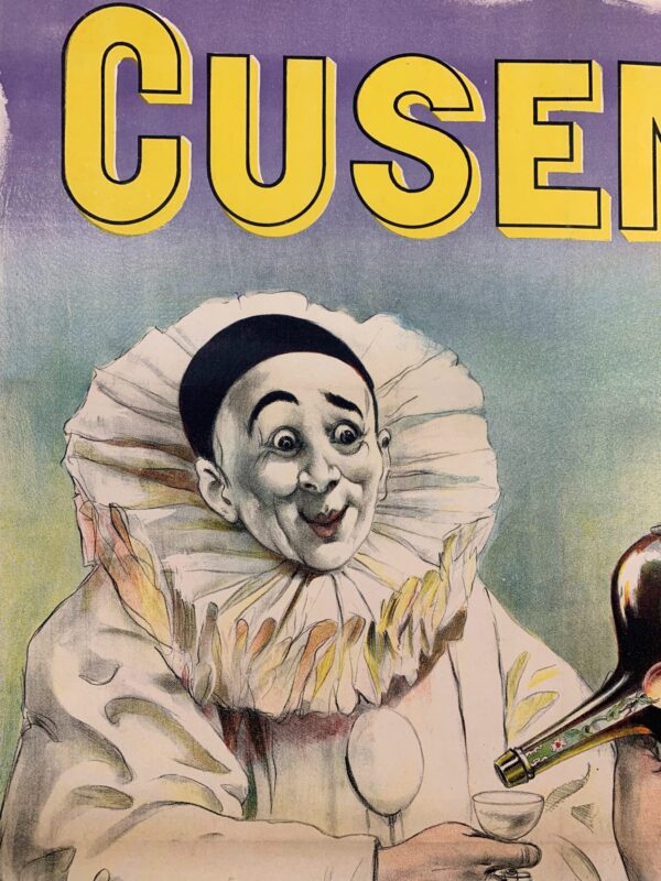 Cusenier Peach Brandy - Art By Pal (1898) 35.875x50.625 French Advertising Poster LB - Image 7