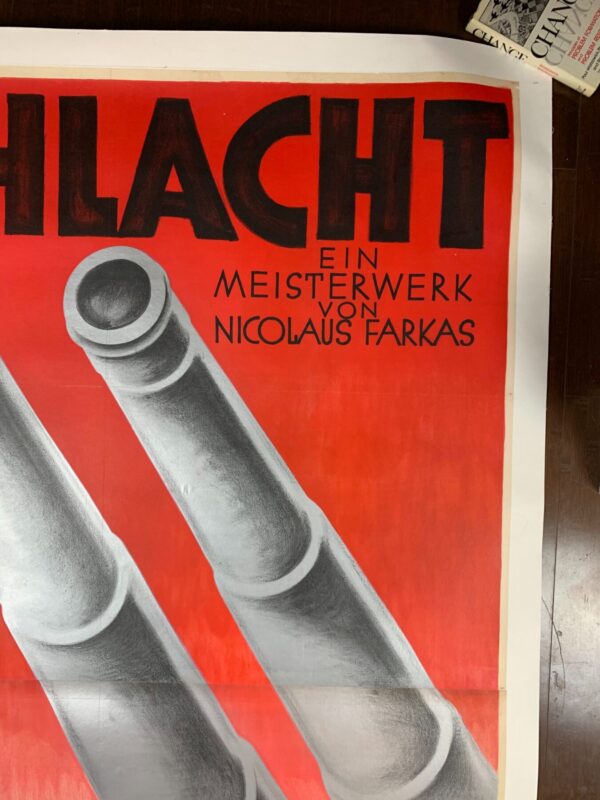 Die Schlacht/The Battle - Art By Emmerich (1934) 48.875x111.25 Austrian Movie Poster LB - Image 3