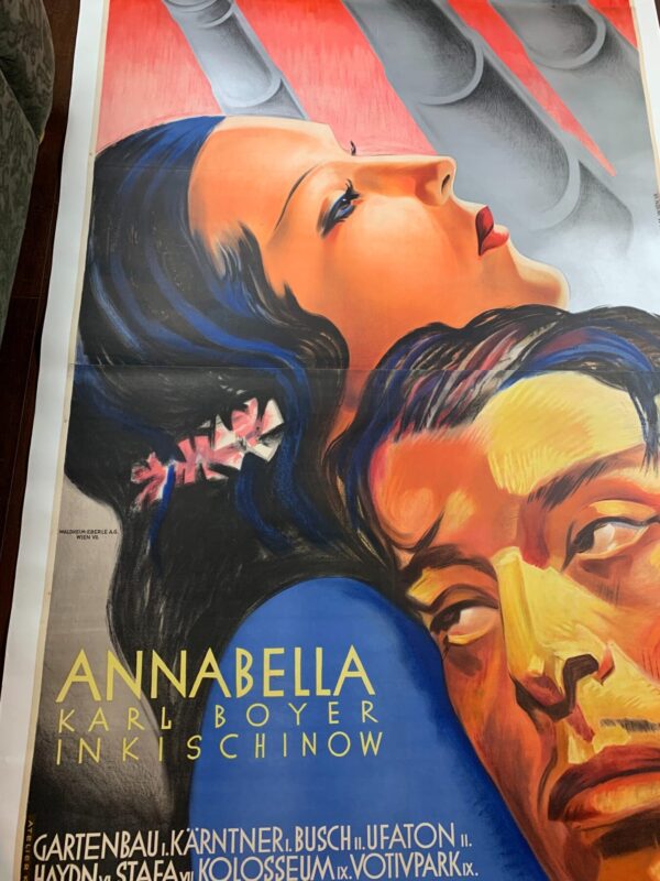 Die Schlacht/The Battle - Art By Emmerich (1934) 48.875x111.25 Austrian Movie Poster LB - Image 9
