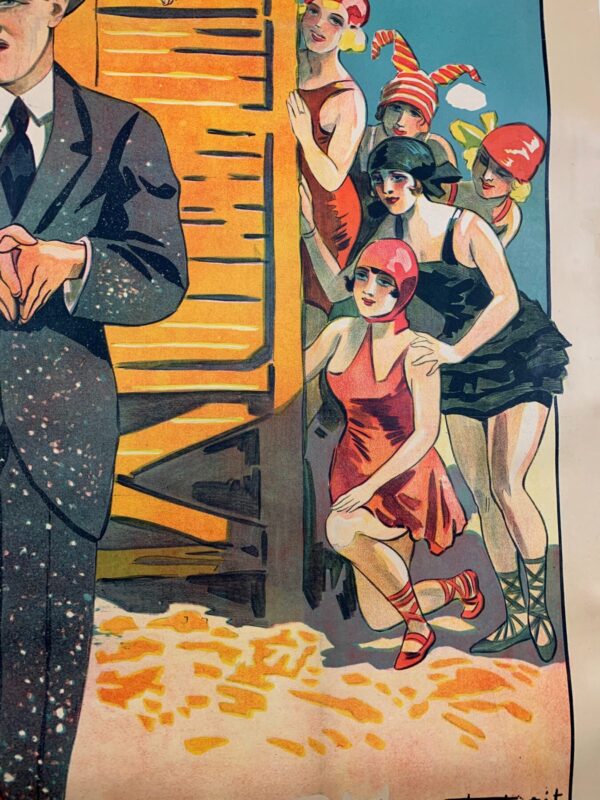 The Night Club Aka Ne Veut Plus De Femmes (1925) 47x63 French Movie Poster LB - Image 3