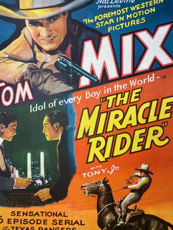 The Miracle Rider - Tom Mix (1935) US One Sheet Movie Poster LB - Image 6