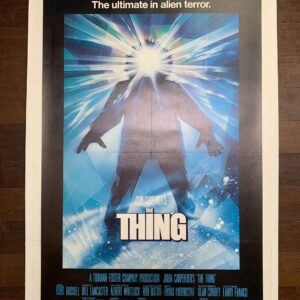 The Thing - John Carpenter (1982) US One Sheet Movie Poster LB