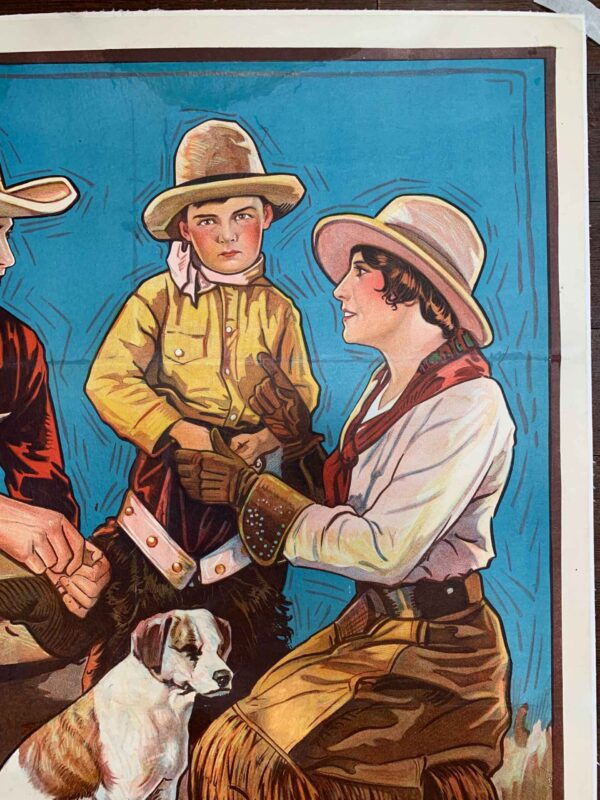 Cowboy Musketeer - Tom Tyler (1925) US One Sheet Movie Poster LB - Image 2