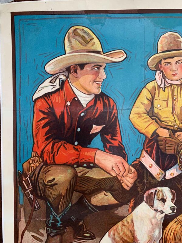 Cowboy Musketeer - Tom Tyler (1925) US One Sheet Movie Poster LB - Image 3