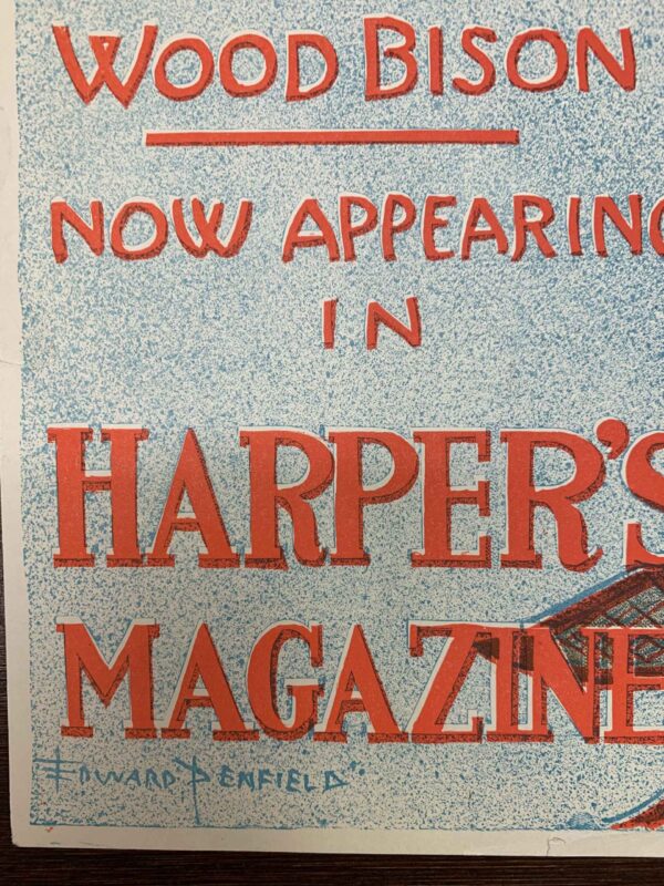 Harper's Magazine - Art by Penfield (1899) 7 x 11.375 US Poster - Image 2