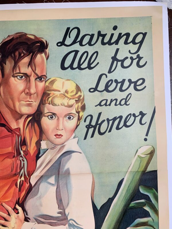 Unknown Valley - Buck Jones (1933) US Three Sheet Movie Poster LB - Image 4